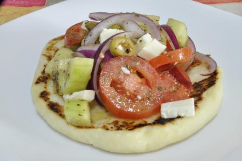 Řecký barevný salát – Snadné recept z Řecko kuchyně, hotový za Do 30 minut